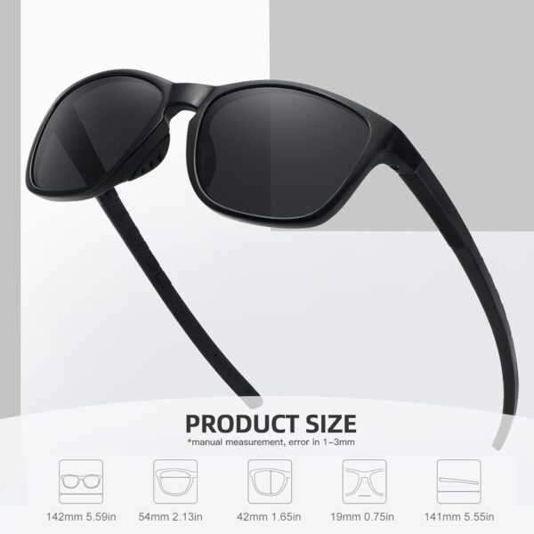 MEETSUN Polarized Sports Sunglasses for Women Men Driving Ru...