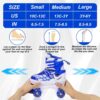 Adjustable Roller Skates for Kids Girls Boys Beginners 4Size...