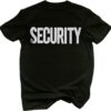 fresh tees Security Shirt 2 Sided Front Back Print | Event S...