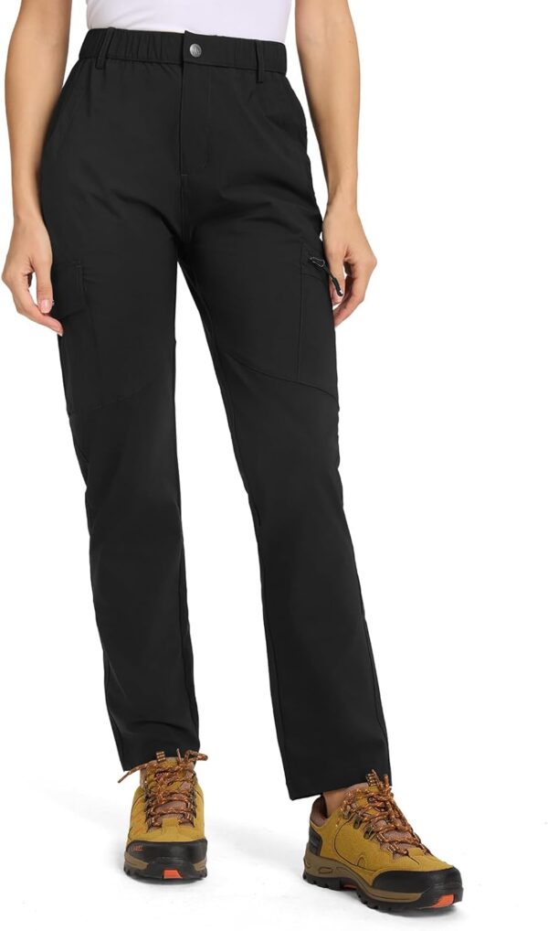 TBMPOY Women's Hiking Cargo Pants Lightweight Water Resistan...