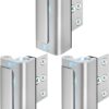 Home Security Door Lock 3 Pack Metal Door Reinforcement Lock...
