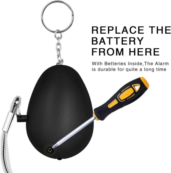 KOSIN Safe Sound Personal Alarm, 6 Pack 140DB Personal Secur...