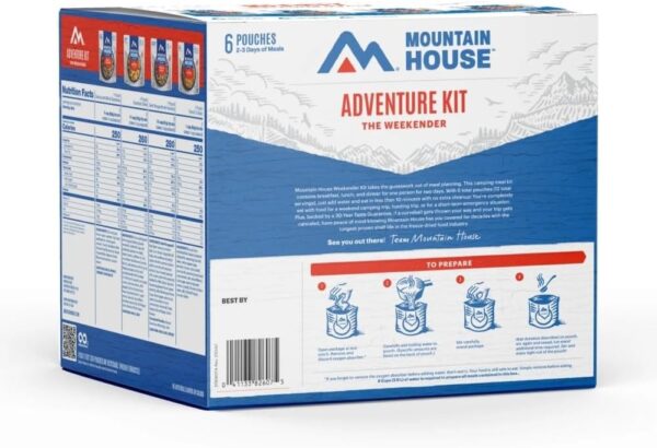 Mountain House Adventure Weekender Kit | Freeze Dried Campin...
