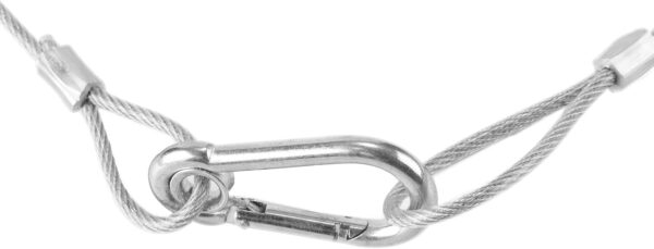 MFL. Stage Lights Safety Cables 110 lb Load Duty 31.5'' Stai...