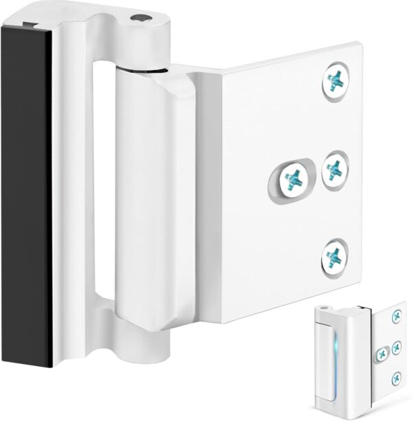 Home Security Door Reinforcement Lock - Child Proof High Sec...