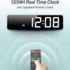 Gym Timer 15" Large LED Display Wall Clock | Interval Workou...