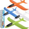BooTaa 4 Pack Airplane/Flying Toys, 17.5" Large Throwing Foa...