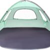 WhiteFang Beach Tent Anti-UV Portable Sun Shade Shelter for ...