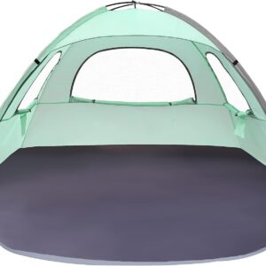 WhiteFang Beach Tent Anti-UV Portable Sun Shade Shelter for ...