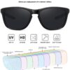 MEETSUN Polarized Sports Sunglasses for Women Men Driving Ru...