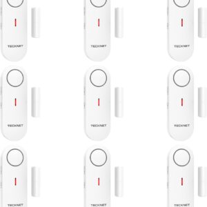 TECKNET Door Alarms for Kids Safety, Window Alarm Pool Alarm...