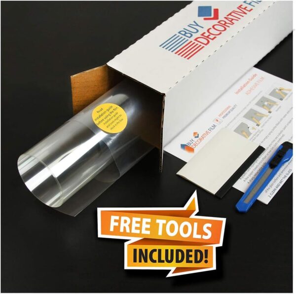 BDF S4MC Window Film Security and Safety 4 Mil Clear - 24in ...