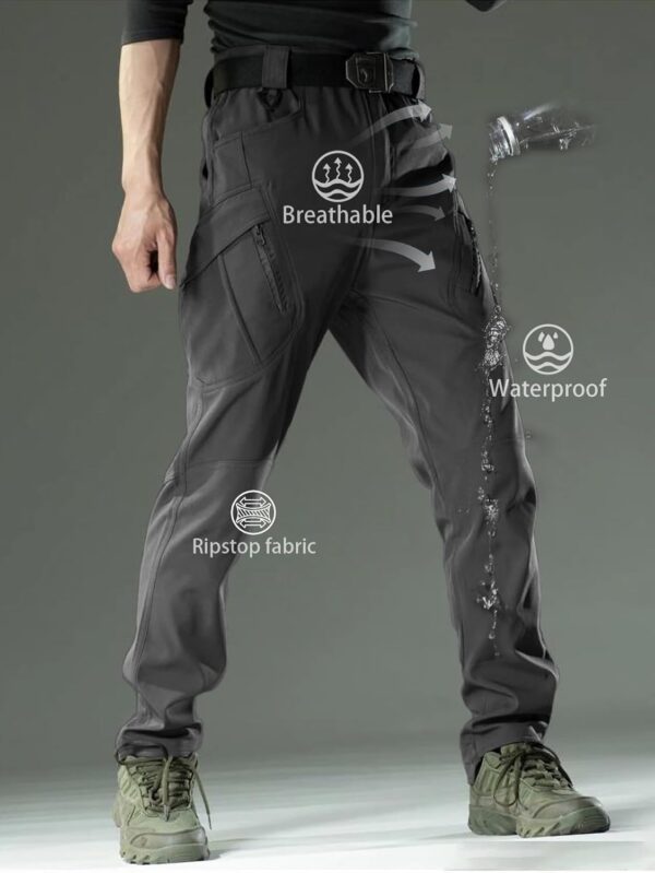 AUTIWITUA Men's Tactical Cargo Pants Water Resistant Lightwe...