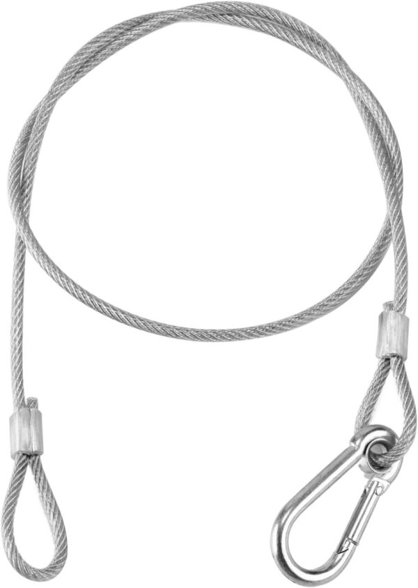 MFL. Stage Lights Safety Cables 110 lb Load Duty 31.5'' Stai...