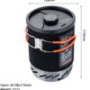 Fire-Maple "Fixed Star 1" Backpacking and Camping Stove Syst...