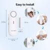 TECKNET Door Alarms for Kids Safety, Window Alarm Pool Alarm...