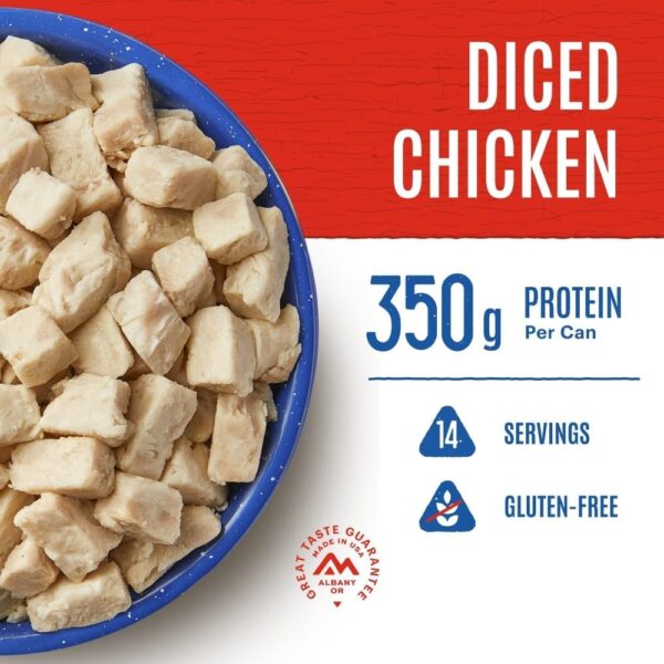 Mountain House Cooked Diced Chicken | Freeze Dried Survival ...