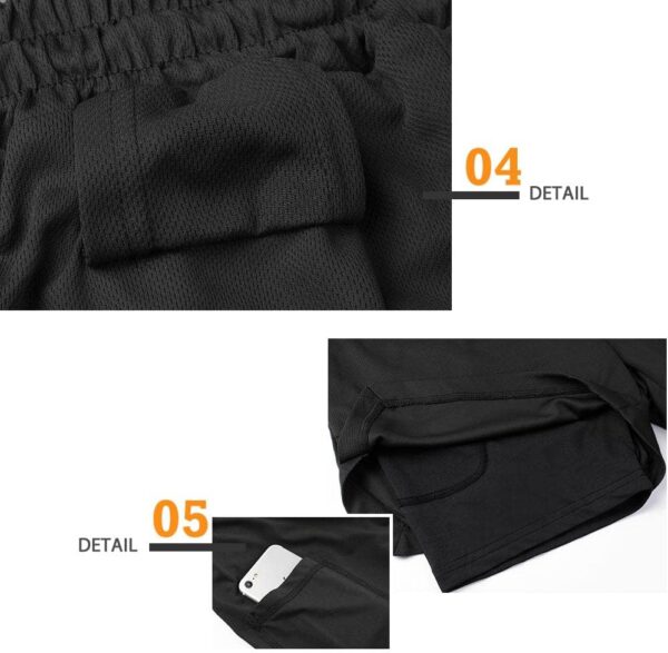 Surenow Mens Running Shorts，Workout Running Shorts for Men，2...