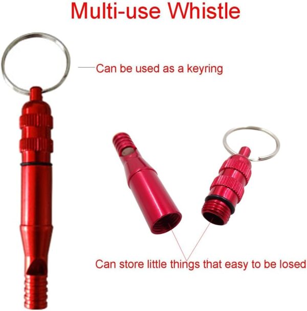 Outdoor Survival Kit 7 in 1,Mini Emergency Survival Gear Sma...