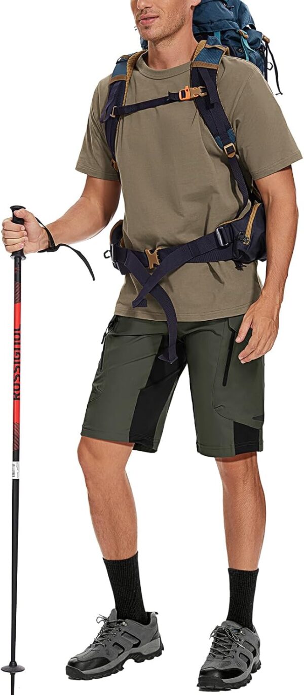 XKTTAC Men's Outdoor Quick Dry Lightweight Stretchy Shorts f...