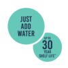 Augason Farms Orange Delight Drink Mix Can, Emergency Food S...