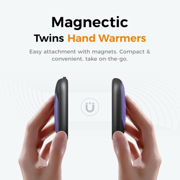 OCOOPA Magnetic Hand Warmers Rechargeable 2 Pack, AI Electri...