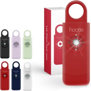Hootie Personal Safety Alarm for Women, Men, & Kids - Keycha...