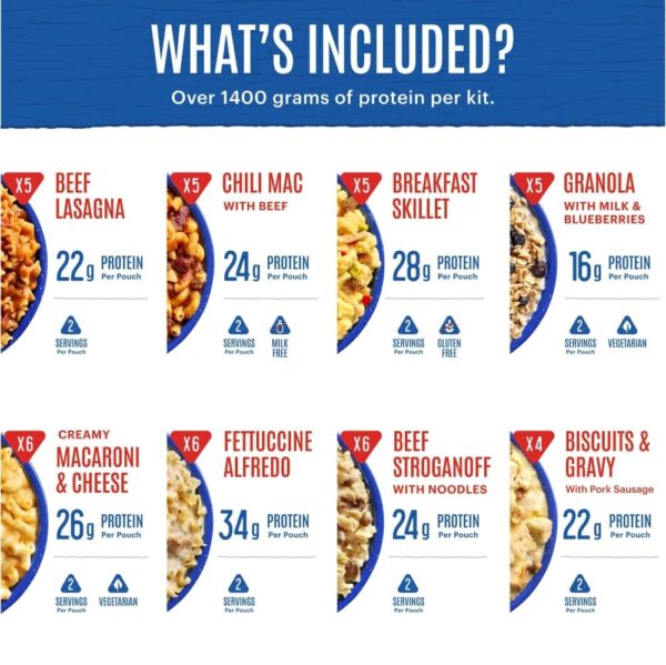Mountain House 14-Day Emergency Food Supply | Freeze Dried S...