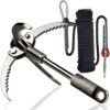 Grappling Hook and Rope 10M (32ft) - Multifunctional Heavy D...