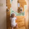Home Security Door Reinforcement Lock Upgraded Front Door Lo...