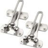 Home Security Door Lock, 2 Pack Latch Guard Clasp Front Door...