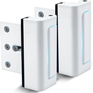 Dwell+Good Door Locks (2-Pack) - Easy To Install Aluminum Ho...