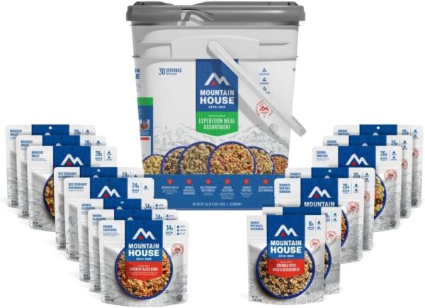 Mountain House Expedition Bucket | Freeze Dried Backpacking ...