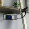 Ampper Acrylic Clip On Security Mirror, Flexible Convex Cubi...