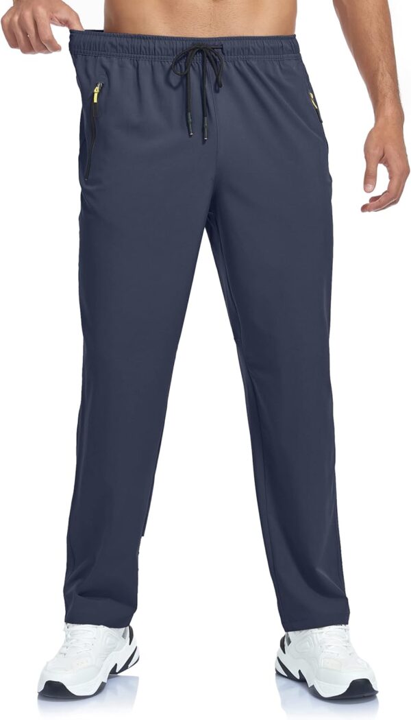 Men's Lightweight Hiking Pants Breathable Quick Dry Fit Wate...
