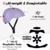 Kids Bike Helmet, Adjustable and Multi-Sport, from Toddler t...