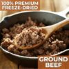 Nutristore Freeze Dried Ground Beef | Pre-Cooked Hamburger M...