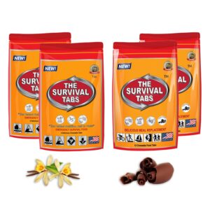 Survival Tabs 8-Day Emergency Food Supply – 96 Tabs for Torn...