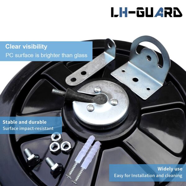 Convex Mirror - 18" Security Mirror for Business, Garage, Wa...
