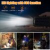 Solar Charger Power Bank, 20000mAh Portable Outdoor Waterpro...