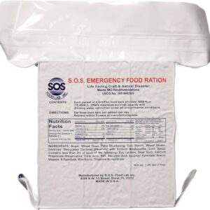 S.O.S. Rations Emergency 3600 Calorie Food Bar (Cinnamon + C...