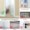 Portable Door Lock 2Pack Extra Lock for Additional Privacy a...
