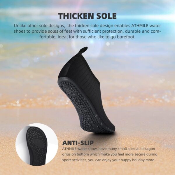 Water Shoes for Women Men Quick-Dry Aqua Socks Swim Beach Ba...