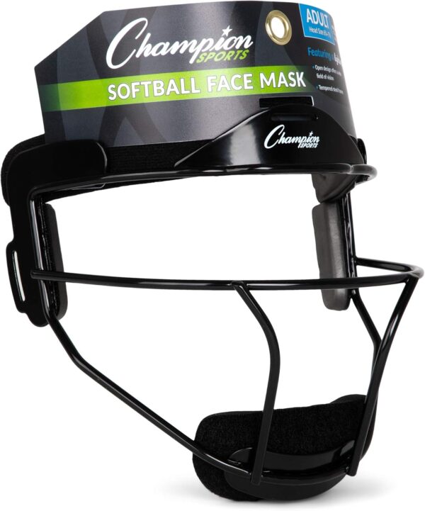 Champion Sports Steel Softball Face Mask - Classic Fielders ...