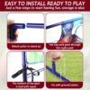 Football Toss Game with 4 Inflatable Balls, Football Throwin...
