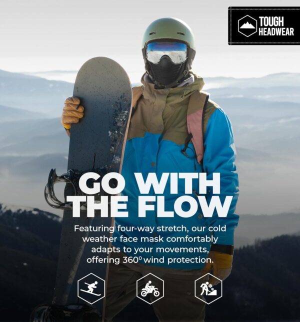 Balaclava Ski Mask - Thermal Face Mask Cold Weather Motorcyc...