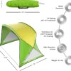 Beach Tent Sun Shelter - Sport Umbrella - UV Protection and ...