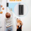 Home Security Door Reinforcement Lock - Child Proof Door Loc...