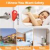 Portable Door Lock Travel Door Locks for Hotel Rooms Apartme...