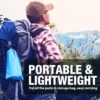 SimPure Gravity Water Filter, Portable Gravity-Fed Water Pur...